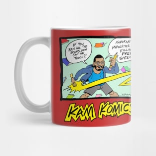 Kam Komics support tshirt_banned books Mug